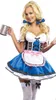 Vocole femmes Sexy bière fille allemand Oktoberfest bavarois Costume Festival carnaval fête déguisement Bar Maidien vêtements