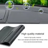 Silicone Gel Car Antislip Mat For Cellphone Ornaments Fixed Center Console Grid Nonslip Pad 2715cm Black5707004