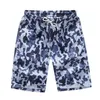 Snabbtorkande shorts Män Badkläder Mäns Surf Swim Boxer Trunks Beach Fritid Sport Pocket Solid Baddräkt Briefs Zwembroek Man 4XL