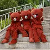 2018 venda quente rilakkuma mascote urso de pelúcia anime traje da mascote frete grátis