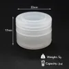 100pcs/lote 2ml Clear Quality Aprovou Storage Jar Nonce Recipientes de Silicone