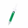 Injektionstyp Bollpunkt Pen Penläkare Nursera Present Liquid Pen Color Slumpmässigt växellåda