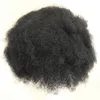 Afro Toupee for Men Curly Full Pu Mens Toupee 8x10 Black Human Hair Afro Curly Men Wig Replacement Systems Thin Skin Hairpiece2979157