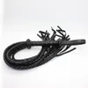 2 Colors High Quality PU Leather Riding Crop Sex Whip Spanking SM Bondage Paddle Slave Flogger Sex Toys For Couple A9069214