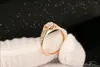Cubic Zirconia Wedding RingRose Gold/Silver Tone CZ Stone Engagement Rings Jewelry For Men And Women Wholesale DFR249