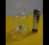 Gourda de garrafa de rapé de vidro de água, bongos por atacado queimador de óleo Tubos de vidro tubos de água Platas de óleo de tubo de vidro fumando frete grátis