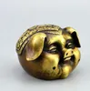 Feng Shui laiton pur cuivre richesse or cochon cuivre ornements décoration de la maison Creative Bronze artisanat