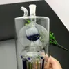 Blumen unter der Oktopus-Glaswasserflasche Großhandel Glasbongs Zubehör, Glas Wasserpfeife Rauchen, kostenloser Versand