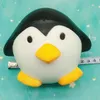 2017 Nuevo 11 CM Jumbo Kawaii Lindo Pingüino Squishy Levantamiento Lento Aliviar el Estrés Suave Dulce Encanto Perfumado Pan Pastel niño Juguete de Regalo