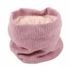 10Pcs/Lot Fashion Autumn Winter Infinity Scarf Women Warm Winter Knit Neck Circle Wool Solid Cowl Snood