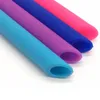 Pailles à boire réutilisables en Silicone BPA, pour gobelet de 30 Oz, Extra longues, flexibles, de grande taille pour Smoothie, pailles en Silicone 3837562