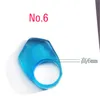 SNASAN SILICONE MOLD FÖR SMEEKTY FINGER RING MOLD 6stylar Hart