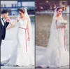 恋人キャップスリーブレースマーメイドの結婚式の花嫁の裁判所の鉄道駅vestido de Novia Sirena de Encaje