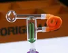 Double filter running board Glass bongs Oil Burner Glass Water Pipe Oil Rigs Smoking Rigs