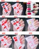 Nya Designs 3D Full Cover Vattenöverföring Nail Art Sticker Decal Slider Manicure Wraps Dekal Verktyg Tips Sticker Manicure Nail Decoratio