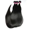 Fastyle Long Straight Brazilian Virgin Human Hair Weave 28 30 32 34 36 38 40inch 인간의 머리카락 묶음 레미 헤어 확장