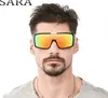 SARA Sport Goggle Dragon Sonnenbrille Männer HD Single Lens Spiegel Fahren Sonnenbrille Frauen UV400 Hohe Qualität 2030