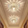 Bubble Crystal Plafondlampjes Led Passel Lamp Spotlight Woonkamer Corridor Entree Downlight Roestvrijstalen spiegel Basisplafondlamp