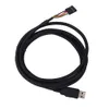 USB do TTL 3.3v 5V Serial Uart Converter Cable z FTDI chipem zakończonym przez 6 Way Header współpracuje z Deski Galileo Gen2 / Beaglebone