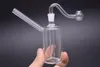 Fabrikspris glas oljebrännare rör för rökning 3,6 inches tjock pyrex downstem glas olja brännare vatten handrör bongs bubblers hookah