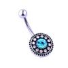 yyjff D0731 BELLY NAVEL STUD 14GA 10MM