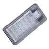 1 paire de 18 puces LED 13.5V, erreur de voiture blanche, lampe de plaque d'immatriculation pour A3 S3 A4 A8 B6