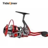 top quality Pre-Loading Spinning fishing reel Gear Ratio 5.1:1 full metal 11+1 bearing spinning fishing coil wheel Fake Bait