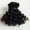 European Brazilian Virgin Human Hair new short type 6inch 8inch beauty Kinky Curly 6pcs hair double weft Indian remy hair extensio6792954