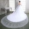 100% Real Image! 2019 vestido de baile de luxo vestidos de casamento querida cristal frisado tule real vestidos de casamento catedral trem de renda para cima de volta