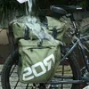 Roswheel 37L Slitstarkt vattenbeständig 3 i 1 Cykel Bakre Pannier Bag 3 i 1 påse med 2 sidor och 1 toppväska