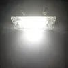 2 قطعة / المجموعة خطأ شحن سيارة أدى لوحة ترخيص الصمام ضوء مصباح dc12v الأبيض 6000 كيلو ل bmw e46 1998-2003