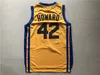 Mens Teen Wolf Scott Howard 42 Beacon Beavers Basketball Jersey