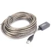 Freeshipping Super Speed 5M/10M/15M/20M Repeater USB 2.0 Extension Cable Male to Female M/F Built-in IC Dual Shielding
