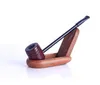 Mini pipe en bois, marteau, représentant une pipe, tige droite en acajou, porte-cigarette à filtre universel mâle.