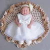 Princesse Dress New Baby Girl Baptism Dresses Baby Girls 1 Year Birthday Wear Toddler Flower Doping Ball Gown Summer Clothes