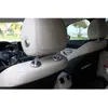 Car Head Pillow Justering Button Trim Sekvensins Chrome ABS för MERCEDES BENZ C CLASS W205 / GLC X253 CAR STYING