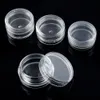40pcs/lot 2g Empty Bottles Cosmetic Containers Jar Pot Box Small Plastic Jars With Lids Sample Mini Cream Cosmetic Packaging