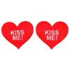 Kiss Me Women Bra Tape Petals Breast Sticker Cross Nipple Pasties Disposable Nipple Cover Adhesive Covers2350