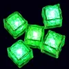 LED ICE CUBE Night Light Touch Sensor wasserdichtes Luminer Neon Hochzeitsfest Christmas Bar Weinglas Dekoration Lieferungen 12pcs