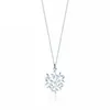 Dorapang 100 925 Sterling Silver Necklace Heart shaped Sun Cross Crown Crown Teardrop Pendant Chain Rose Gold Original Women Jewelry5798256