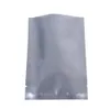 Varie dimensioni sacchetto di imballaggio riciclabile termosaldatura open top foglio di alluminio Confezione sottovuoto Borsa rossa piatta Mylar bag 100 pz / lotto