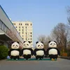 2.5m High parade decoration giant Chinese panda Inflatable costumes