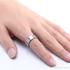 Retro Ring 316L Edelstahl Punk Stil Ring Für Frauen Männer Hochzeit Bands Ring bague schwarz freitag Modeschmuck Geschenk Neue Ankunft VICHOK