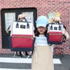 2018 Matka i dzieci Dopasowane Torba Nowy Wielofunkcyjny Baby Pickpack Torebki Koreański Moda Ramiona Torba Szkolna Torba 5 Kolory