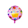 10st 18 inches Globos Grattis på födelsedagen Folie Ballonger Barn Födelsedag Uppblåsbara leksaker Ballons Helium Balloon Party Decoration