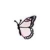 10 Uds. Parches de insectos con insignia de mariposa para ropa, parche bordado de hierro, apliques de hierro en parches, accesorios de costura para ropa