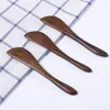 Оптовая Бесплатная доставка новый стиль 15 * 2.5 см деревянные сырные ножи Nanmu завтрак Джем нож столовые приборы W8314