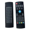 Podświetlana klawiatura MX3 X8 z IR nauka Qwerty 2.4G bezprzewodowy pilot 6 osi Fly Air Mouse Gampad dla tv box z androidem i8