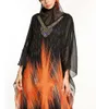 Nova Moda feminina Muçulmana Islâmica Arábia Saudita Marroquino Impresso Mangas Compridas Vestido Robe Vestidos Kaftan Vestidos para Noite Abaya Dudai