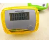 hele 200 stks Pocket LCD Stappenteller Mini Enkele Functie Stappenteller Stappenteller LCD Run Stap Stappenteller Digitale Lopen Counter7363328